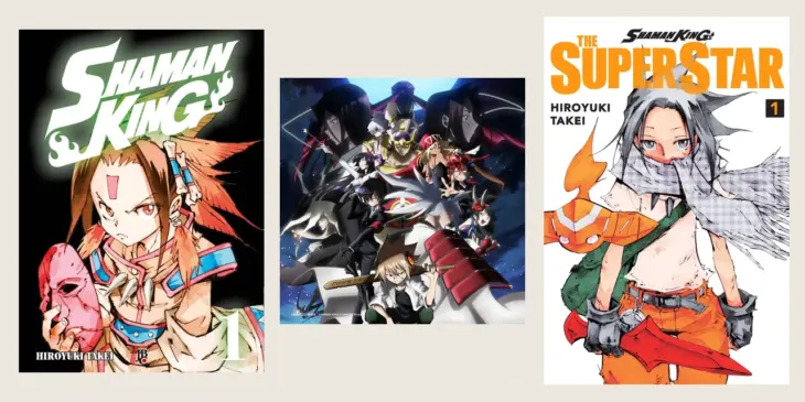 Shaman King BIG, Flowers e The Super Star representam três etapas da franquia