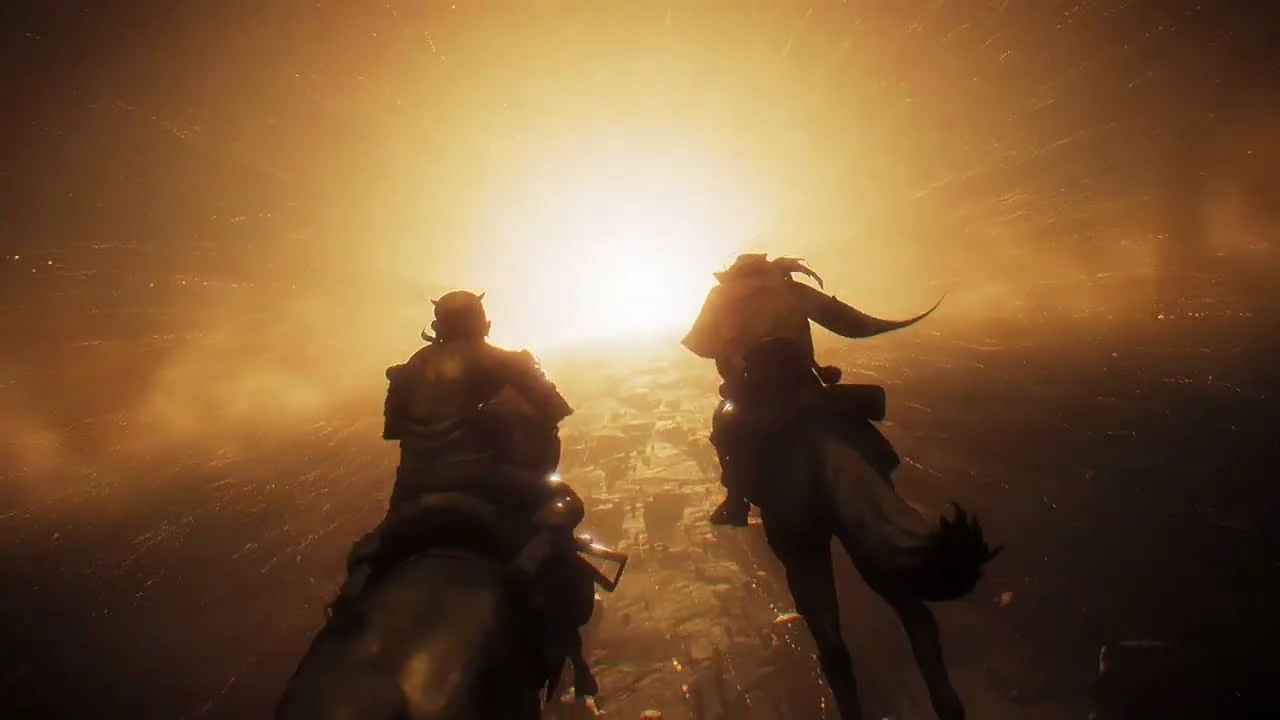 Imagem do vídeo oficial do encerramento de Steel Ball Run