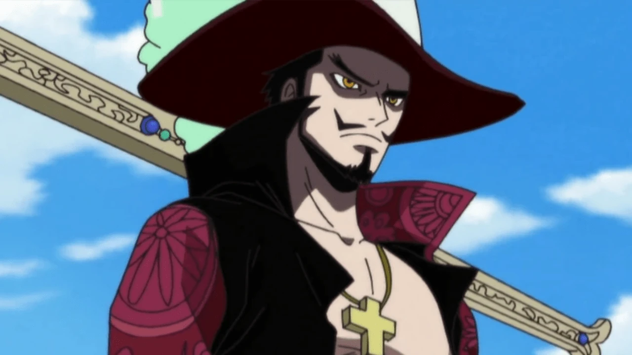 Dracule Mihawk, espadachim de One Piece