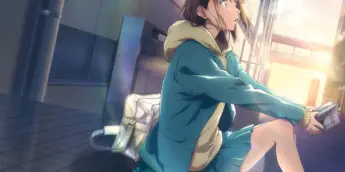 Chinatsu, de Blue Box, em imagem oficial do anime