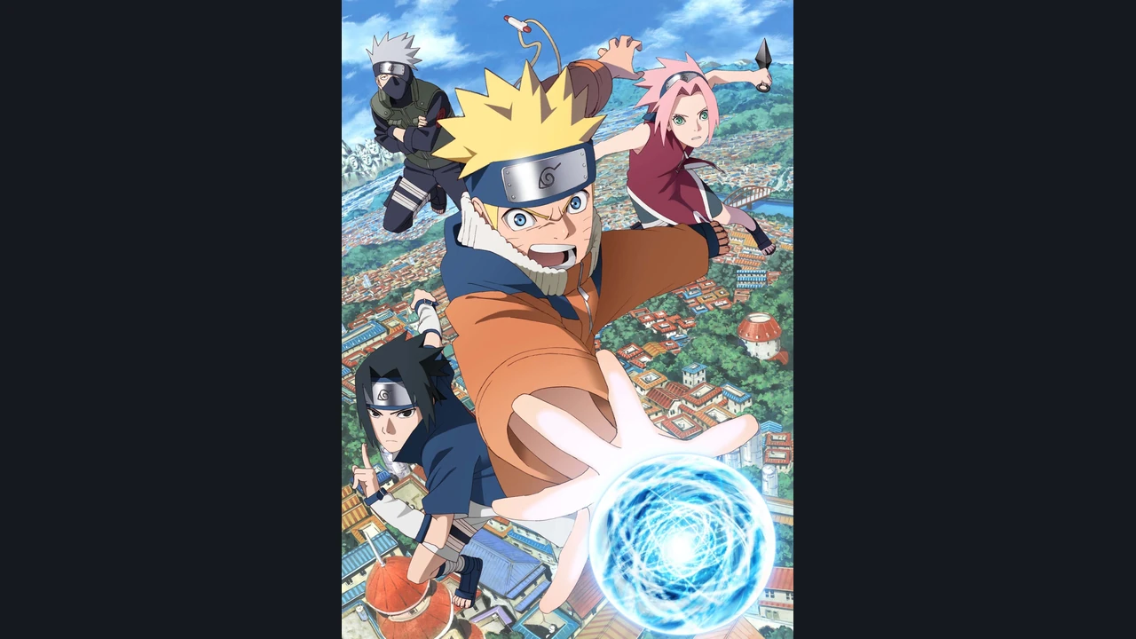 Arte oficial do anúncio de Naruto para a New York Comic Con 2026