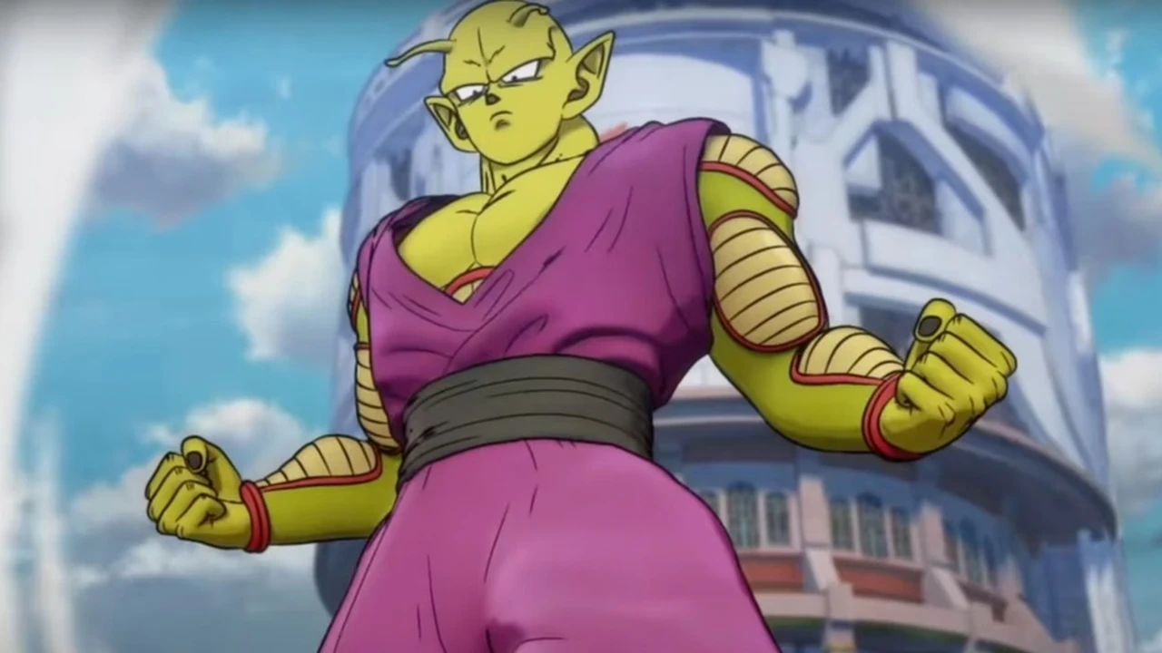 Piccolo com potencial liberado, antes da transformação Laranja