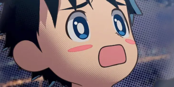 Personagens de Thunder 3 em imagem promocional do anime