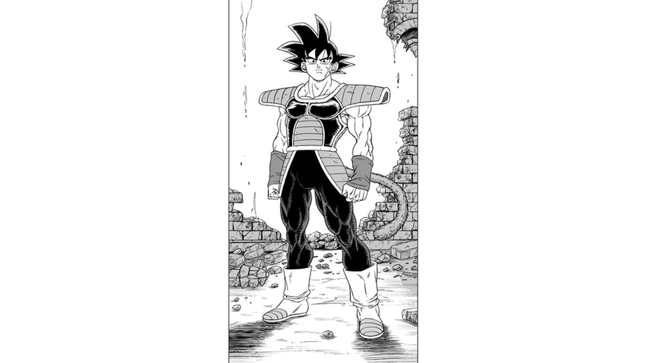 Bardock aparece em uma lembrança do passado no mangá Dragon Ball Super