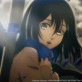 Mikasa em Attack on Titan