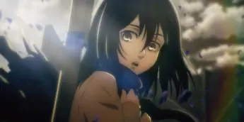 Mikasa em Attack on Titan