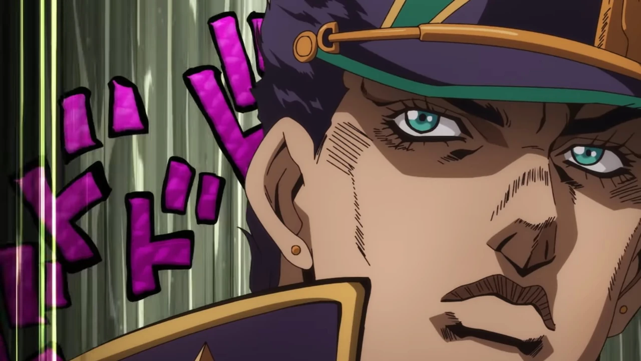 Cena de JoJo’s Bizarre Adventure