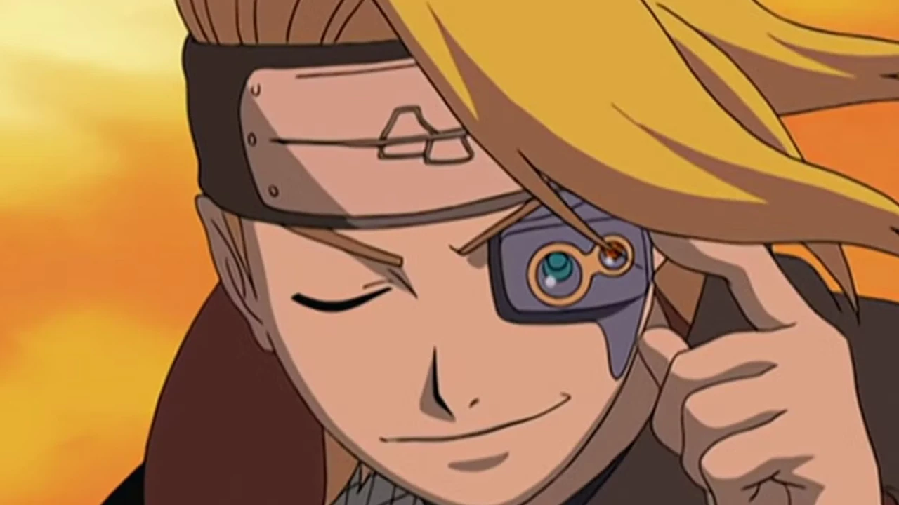Deidara em Naruto Shippuden