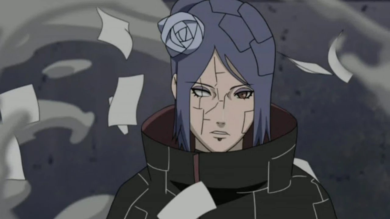 Konan em Naruto Shippuden