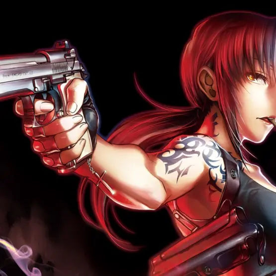 Revy em arte oficial de Black Lagoon
