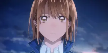 Chinatsu em cena da segunda temporada de Blue Box