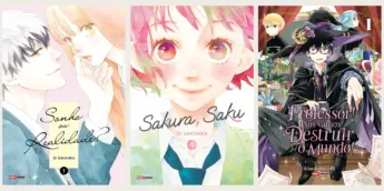 Capas brasileiras de Sonho ou Realidade?, Sakura, Saku e Professor! Nós Vamos Destruir o Mundo!