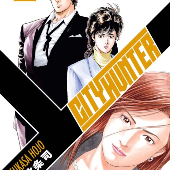 Capa brasileira do segundo volume de City Hunter, de Tsukasa Hojo, pela Pipoca & Nanquim