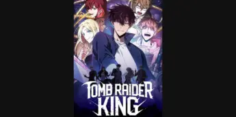 Capa oficial do manhwa Tomb Raider King