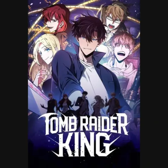 Capa oficial do manhwa Tomb Raider King