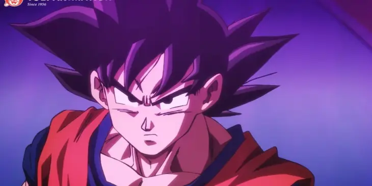 Goku em cena de Dragon Ball Super: Beerus