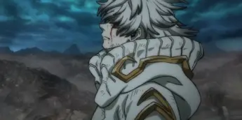 Rudo no Abismo em uma cena do episódio 2 de Gachiakuta