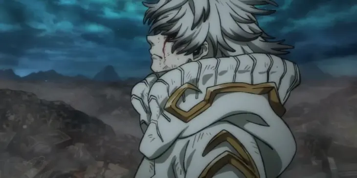 Rudo no Abismo em uma cena do episódio 2 de Gachiakuta