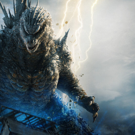 Godzilla em arte oficial de Godzilla Minus Zero