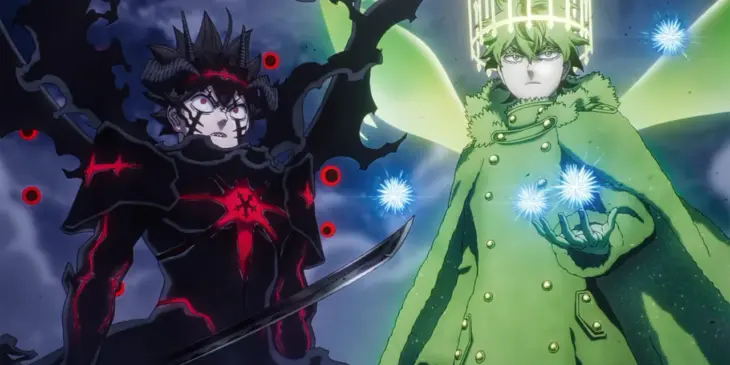 Asta e Yuno na abertura da segunda temporada de Black Clover