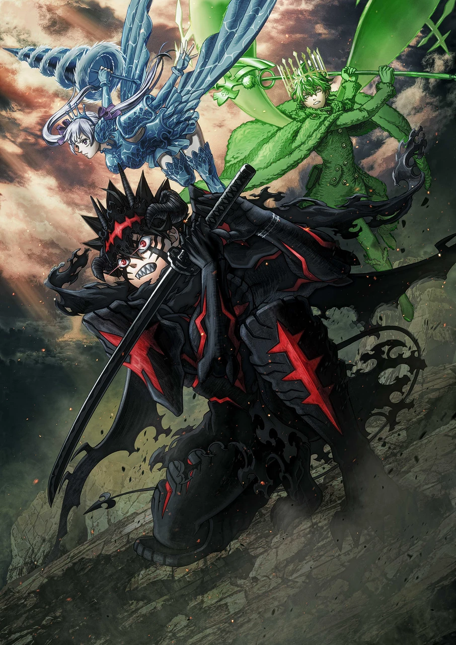 Asta e personagens de Black Clover na arte da nova temporada