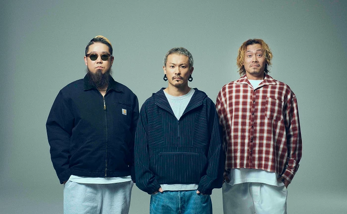 Os três integrantes da banda WANIMA em foto de divulgação