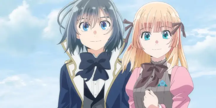 Personagens na abertura da terceira temporada de As a Reincarnated Aristocrat