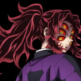 Kokushibo em arte oficial de Demon Slayer: Castelo Infinito