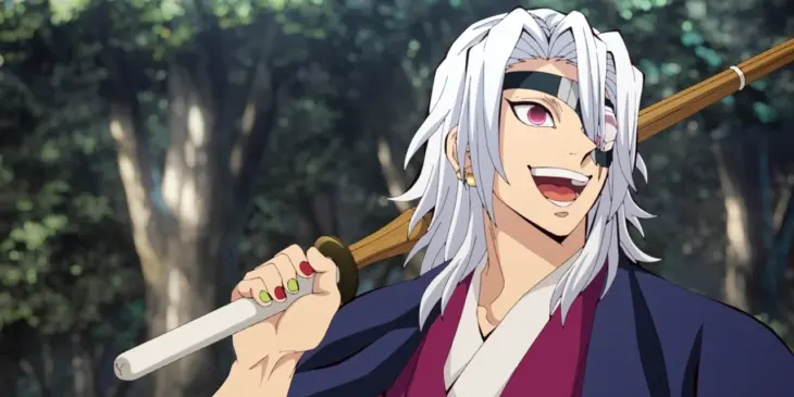 Tengen Uzui no arco Treinamento dos Hashira