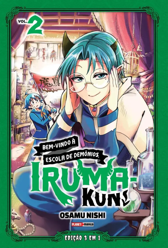 Capa do volume 2 de Bem-vindo à Escola de Demônios, Iruma-kun!