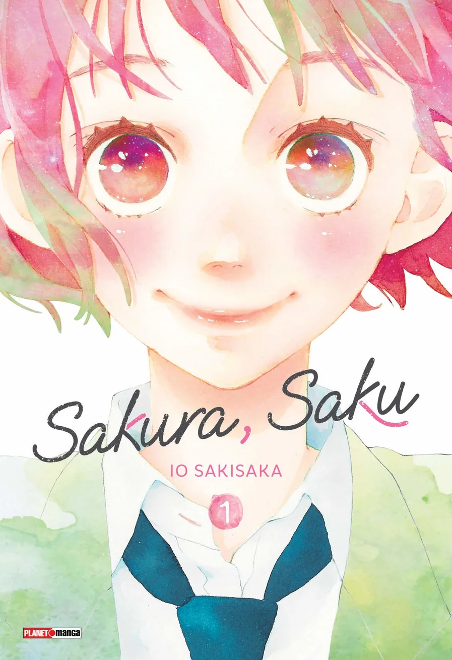 Capa brasileira do volume 1 de Sakura, Saku