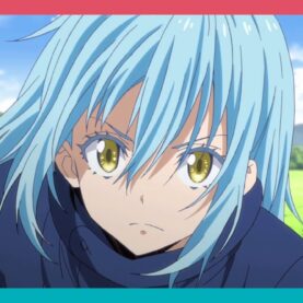 Rimuru em close em imagem promocional da segunda temporada de Tensura
