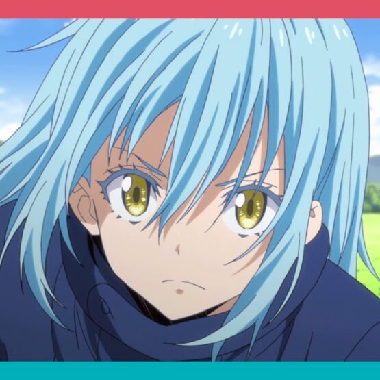 Rimuru em close em imagem promocional da segunda temporada de Tensura