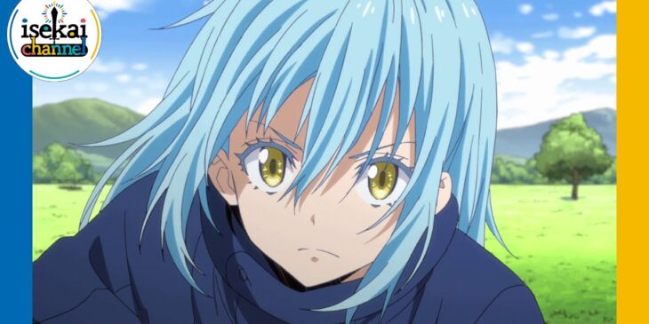 Rimuru em close em imagem promocional da segunda temporada de Tensura
