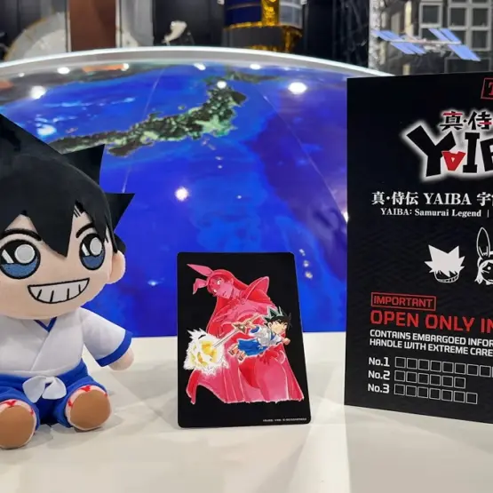 Ação promocional de YAIBA: Samurai Legend na Estação Espacial Internacional