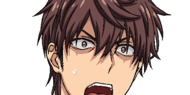 Yusuke Takemura em arte oficial de Zombie no Afureta Sekai de Ore Dake ga Osowarenai.